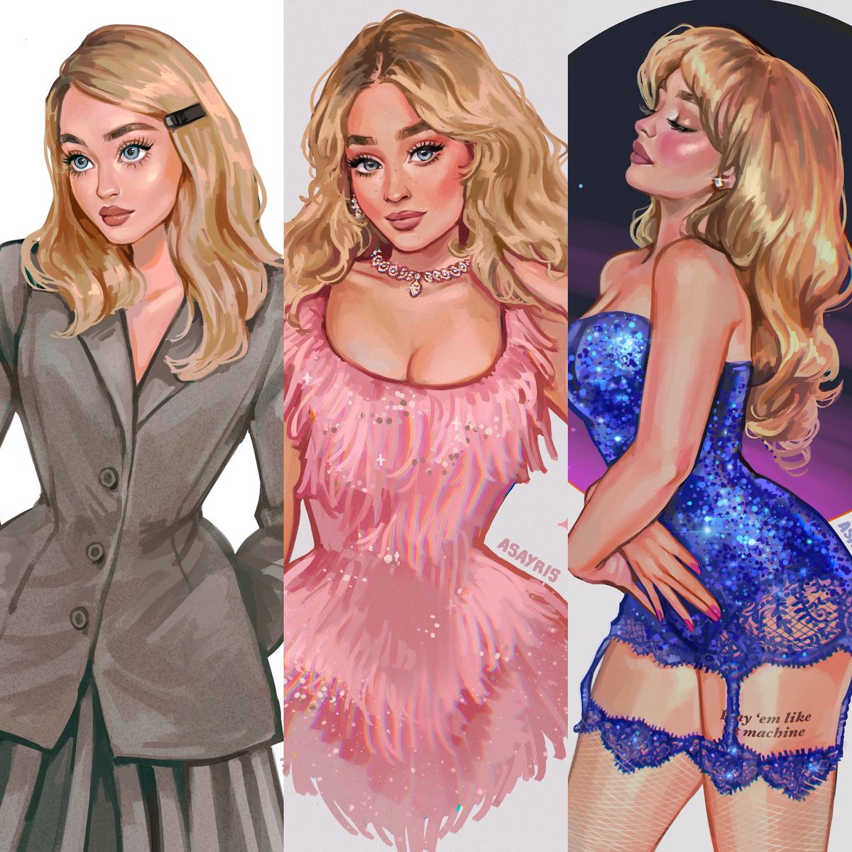 asayris_art's tweet image. Sabrina Carpenter 💖