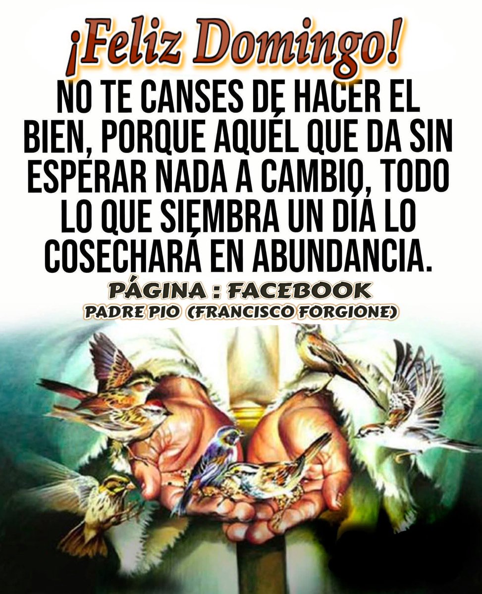 #ANUNCIEMOSAJESÚS: EN NUESTRO HOGAR, EN EL TRABAJO, EN LA CALLE... "Trabajen para mostrar al mundo el Divino Rostro a través de su manera de vivir. Sean vivos testimonios del Rostro de Cristo entre los hombres..." -PADRE PIO- ¡SEGUIR A JESÚS Y ANUNCIARLO ES NUESTRA MISIÓN! PARA..