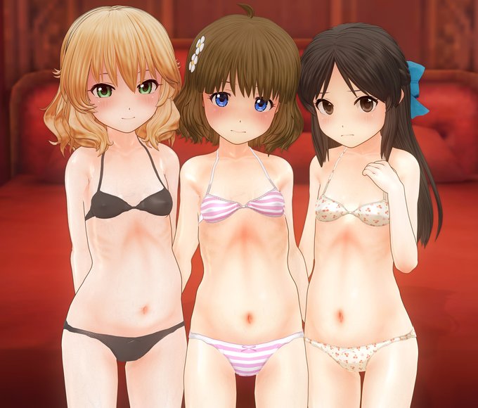 小振りなオムネ用に作ったので、おっきいキャラには合わないかも∧(川ヮO)∧ 