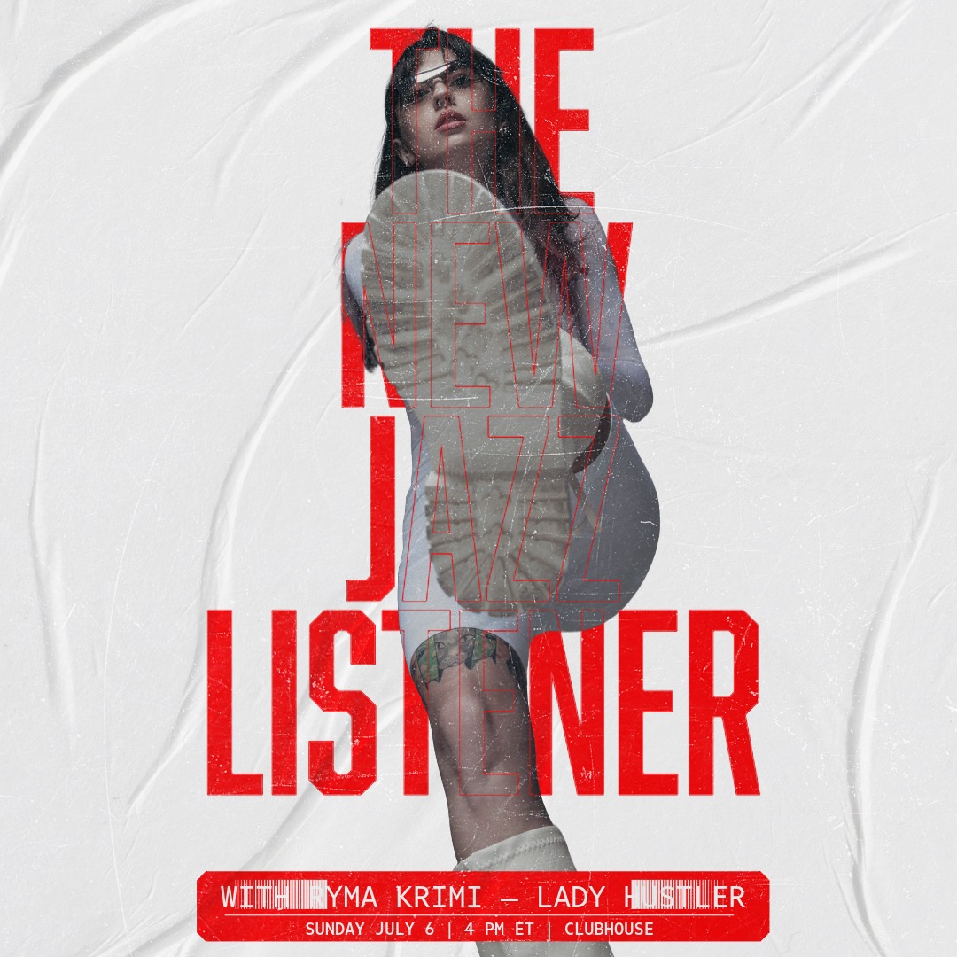 Curious about jazz? Want to hear an obscure recording you haven't heard? We'll introduce you to recordings &amp; the iconic cool cats we think you will love. Wear headphones.🎷😎🎧
#rymakrimi #ladyhustler #jazzlover #tunisia #montreal #middleeasternjazz #montrealjazz #clubhouseicon