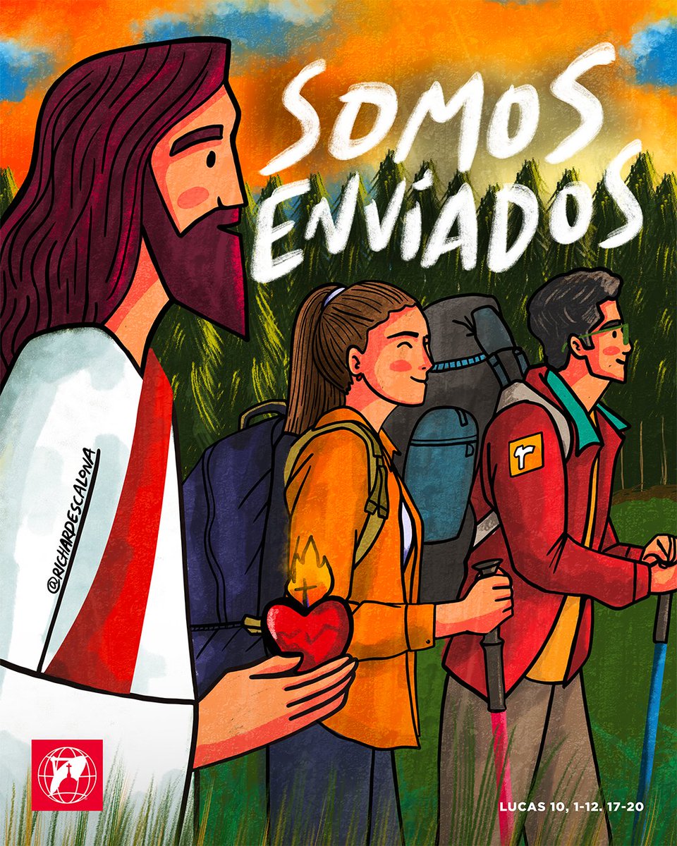 Evangelio según San Lucas 10, 1-12. 17-20:
En aquel tiempo, designó el Señor otros setenta y dos, y los mandó delante de él, de dos en dos, a todos los pueblos y lugares adonde pensaba ir él. Y les decía:

«La mies es abundante y los obreros pocos; rogad, pues, al dueño de la