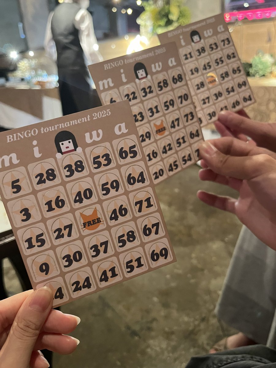 チビmiwaが38持ってて勝ち確だと思ったのに！
（ちなみにリーチすらできず）