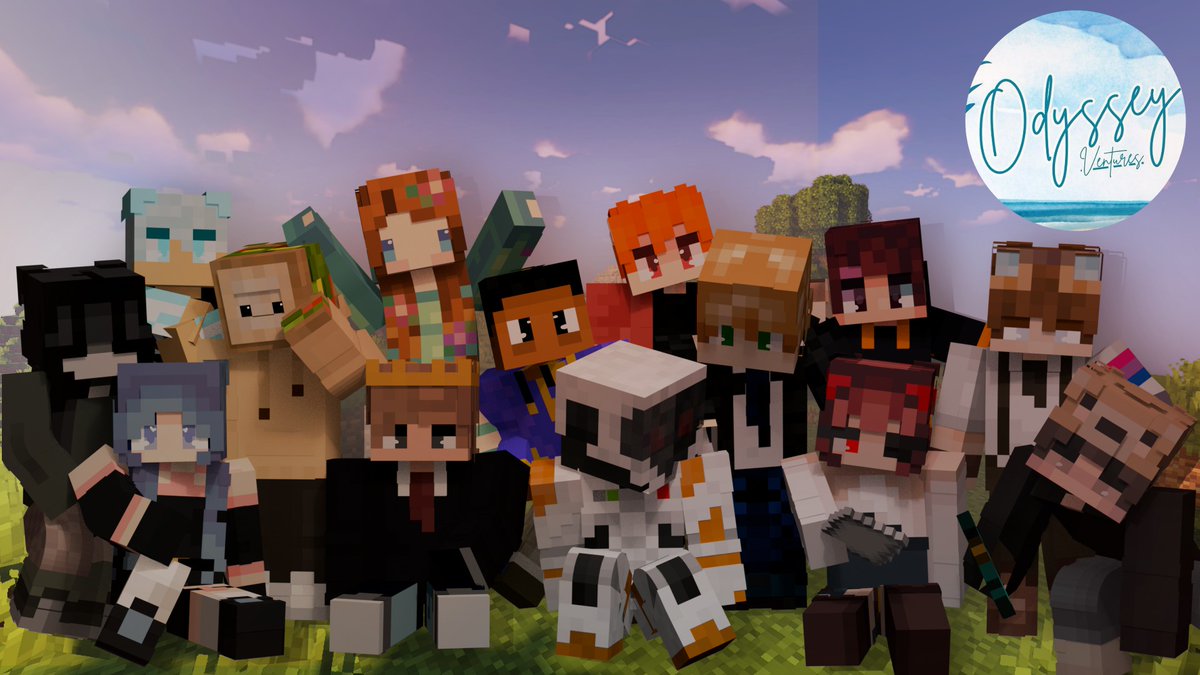 First video of odyssey ventures is now up on youtube ^V^ I made this cute little image with all the members on it