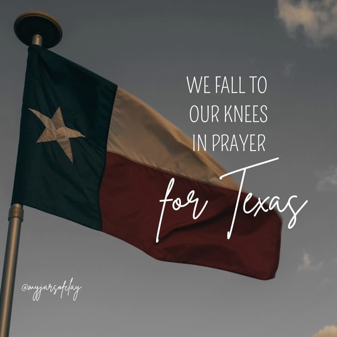I am praying for Texas 🙏