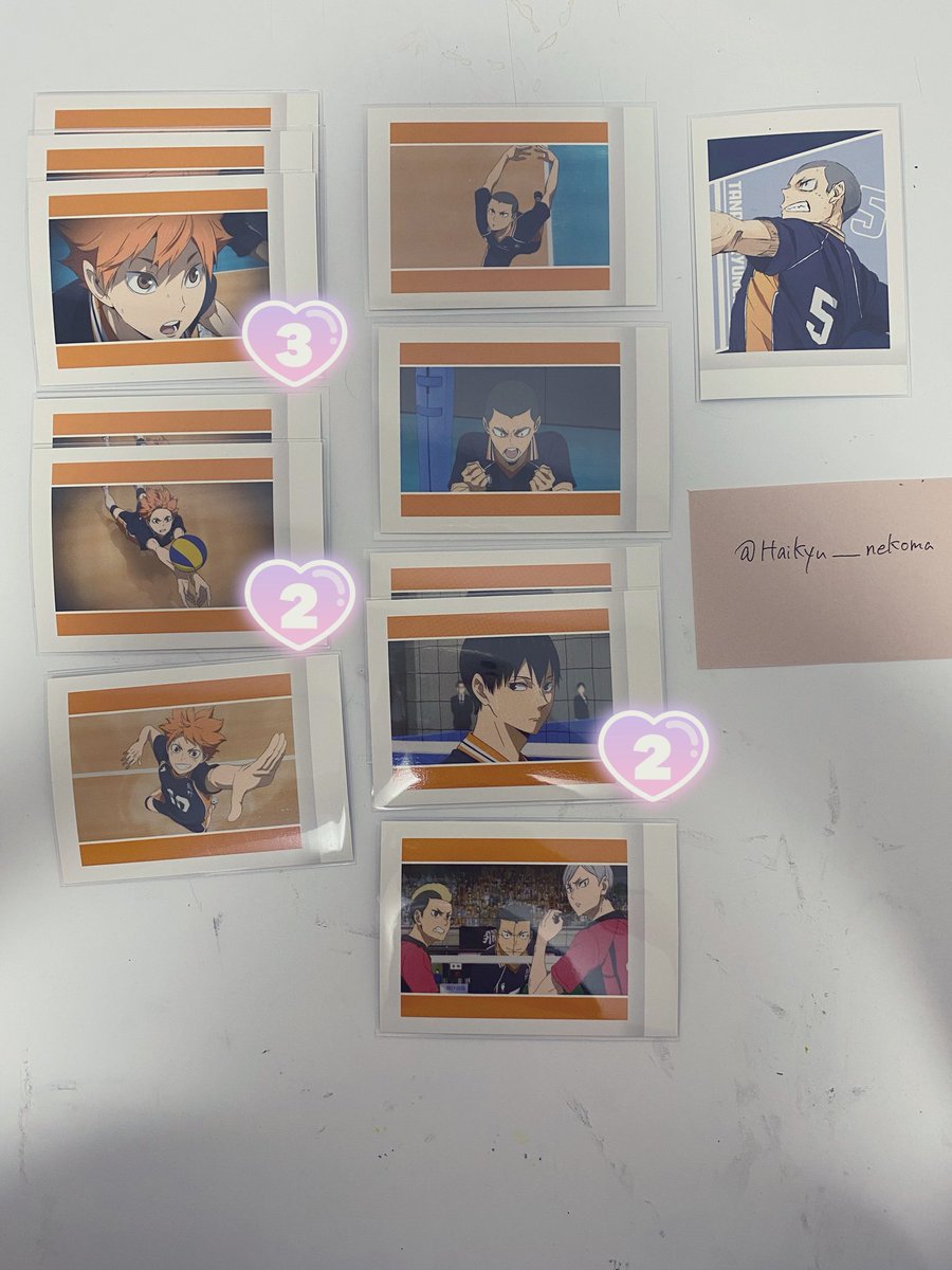 Haikyu__nekoma_'s tweet photo. 【ハイキュー交換】
ハイキューゴミ捨て場の決戦ぱしゃこれ
ハイキューゴ捨てぱしゃこれ
ハイキュー水遊び缶バッジ

譲:画像1、2、3

求:画像4、水遊び缶バッジ同種及川
（画像記載通り、ちょこのっころんだけ比率交換可能。） https://t.co/GDTUOodQpr