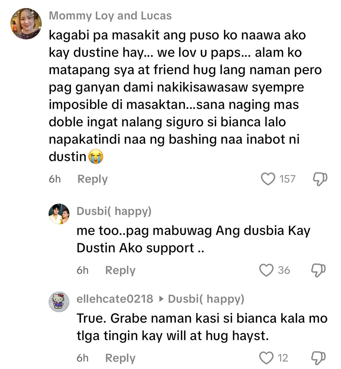 superKy298157's tweet photo. Sa mga Solid Bianca mag isip isip na kayo kung gusto niyong iship kay Dust!n si Bianca, hug pa lang yun lumabas na tunay na kulay nga mga dusbilats, they can throw Bianca under the bus pag lubog ang ship nila, buti pa Willca dedma kung lubog o lilitaw, haha chill lang https://t.co/qQmVD2HGve