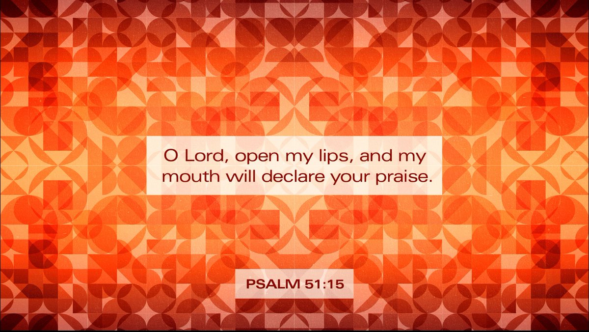 ScriptureFed's tweet image. We open our mouths for gossip. For excuses. For empty noise. But can we say with honesty that the Lord has opened our lips?
Psalm 51:15 is not a feel-good verse. It’s a desperate cry from a man who was crushed by his own sin.
"O Lord, open thou my lips; and my mouth shall shew…