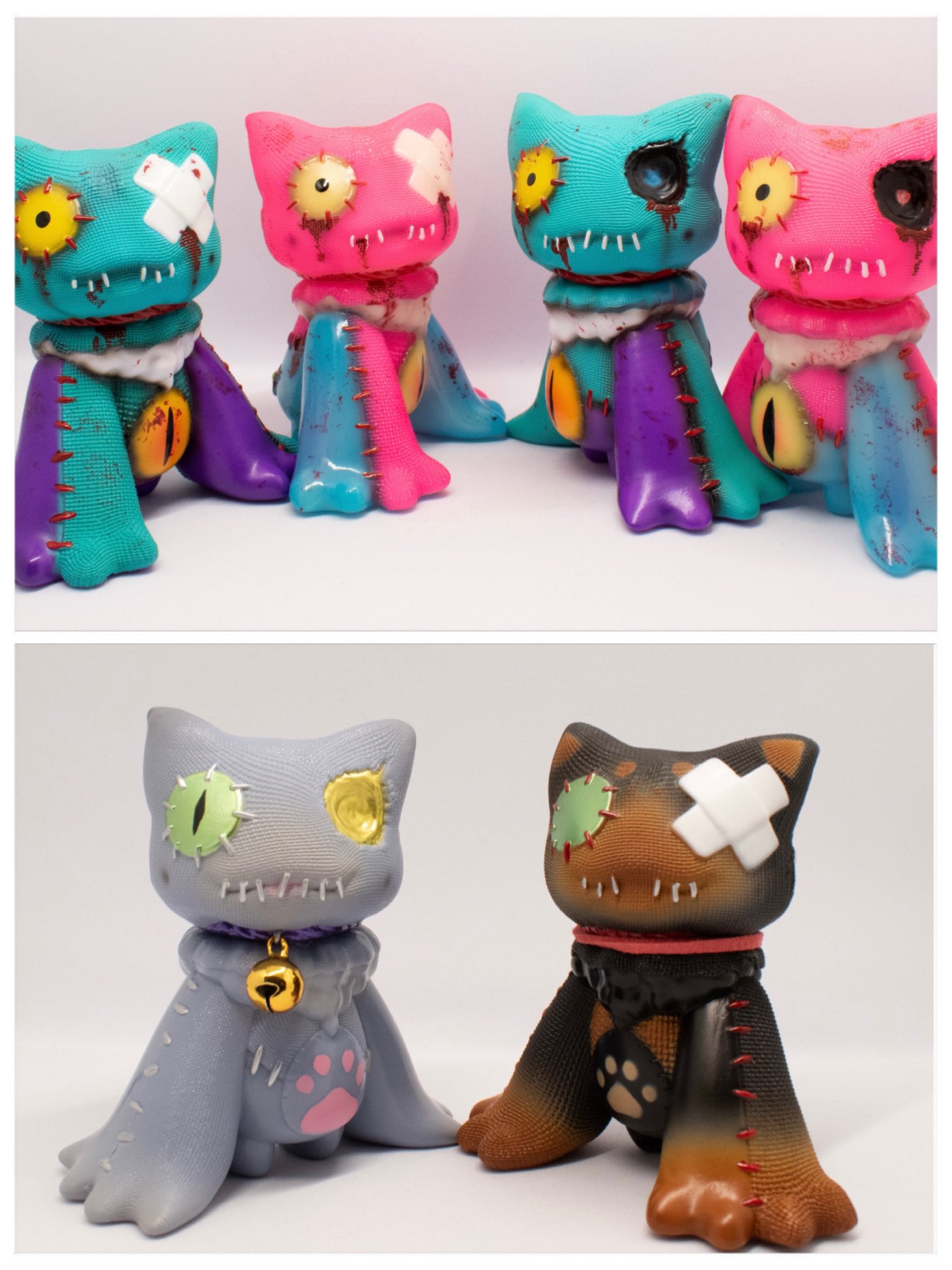 Elfrog工房 お出かけ フランケンパッチ ソフビ - メルカリ