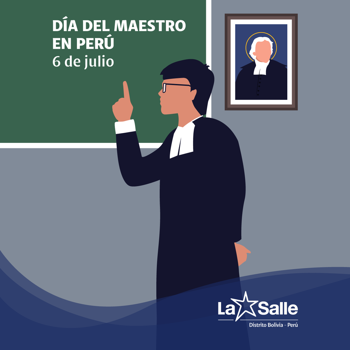 ⭐En el #DíaDelMaestro en Perú 🇵🇪, celebramos con gratitud a quienes, como #SanJuanBautistadeLaSalle, dedican su vida a educar con pasión, paciencia y esperanza. ¡Gracias por ser guías, sembradores de futuro y testigos de valores! #GraciasMaestros <a href="/lasalleorg/">La Salle Global</a> <a href="/lasallerelal/">RELAL -  La Salle</a>
