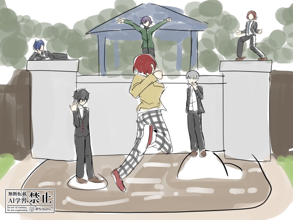 男子高校生……