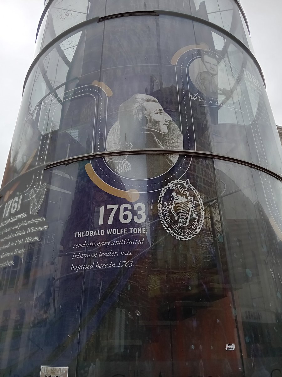 Scouting out a 98 tour of Dublin. With Inchicore historical society's Michael O'Flannigan and others. Not a bad spot.