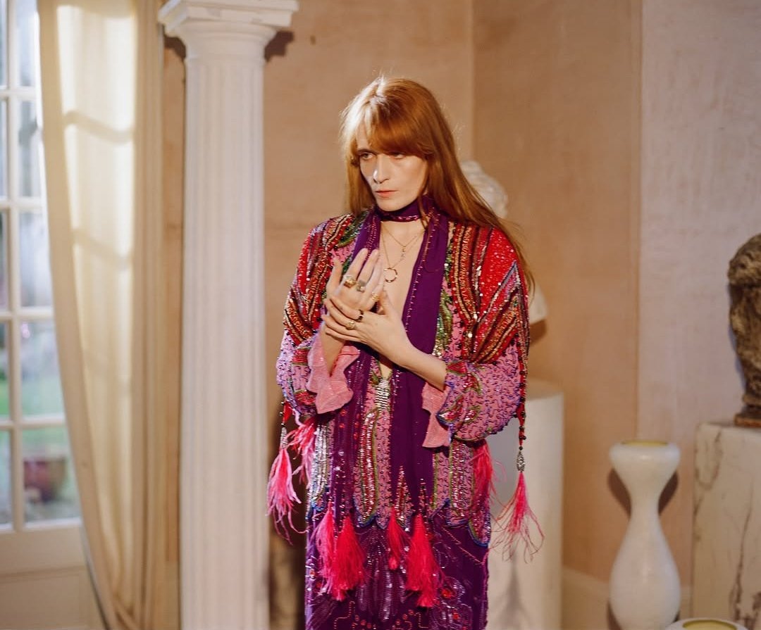 welcharchive's tweet image. florence welch photographed by nick hudson, 2019.