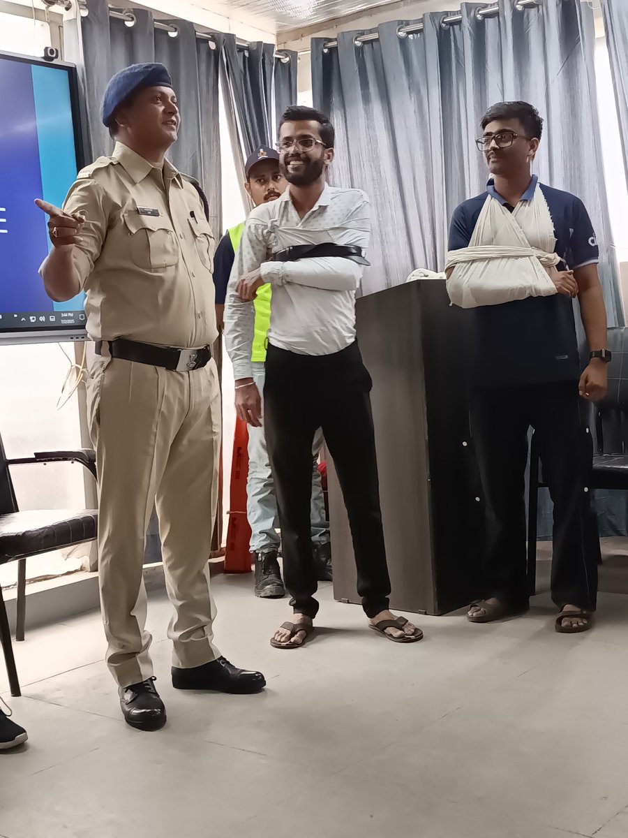 "Rescue &amp; Emergency First Medical Response" training with Civil Defence Indore ⛑️
