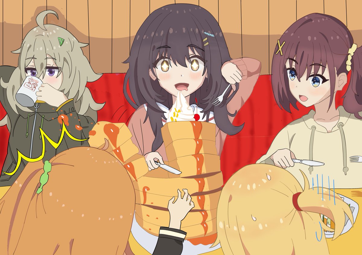 食文化研究部 in コメダ珈琲
#ひびめし