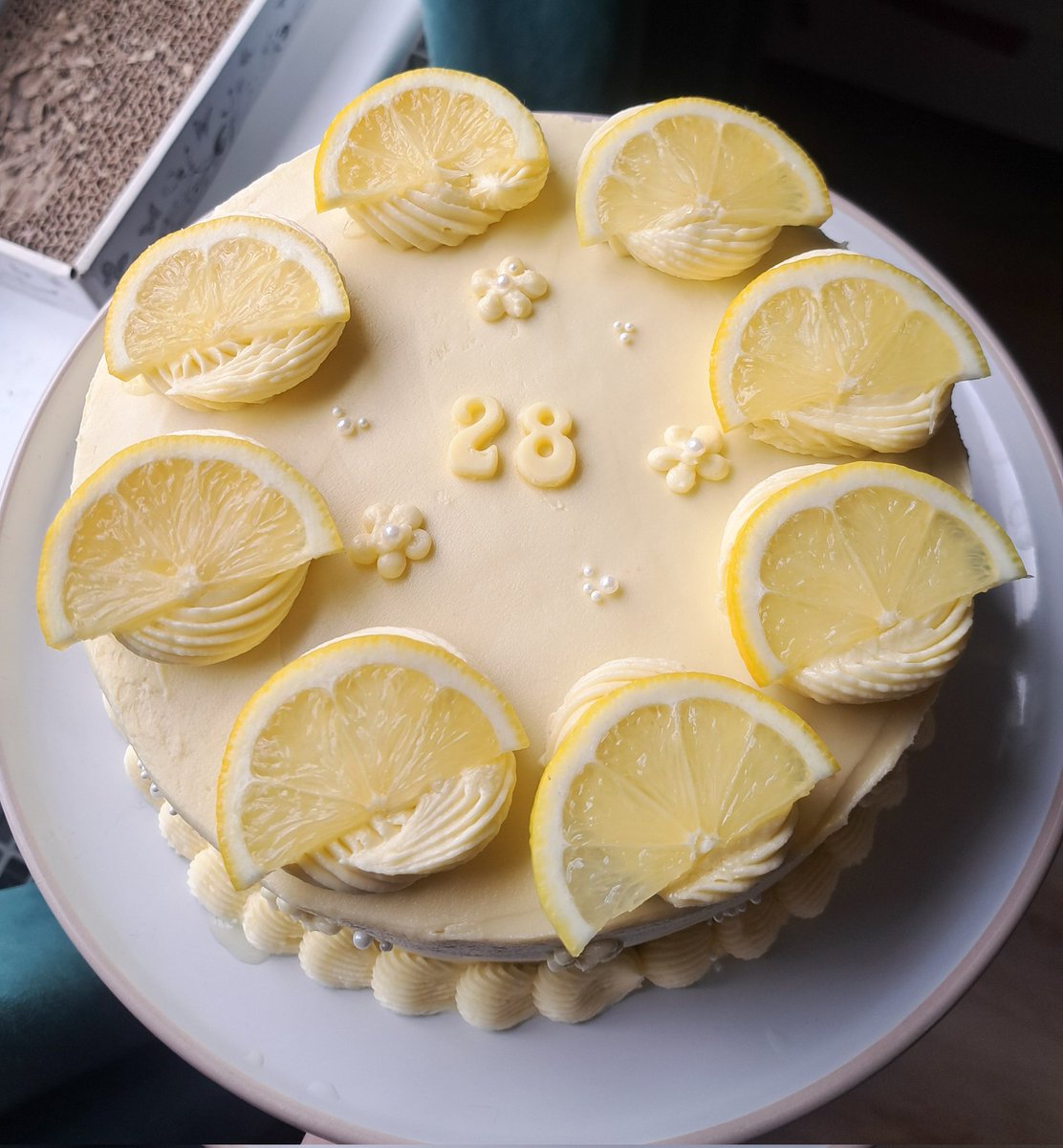 I made cake! Here's to 28