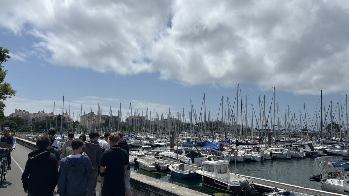 Nous sommes arrivés à La Rochelle!