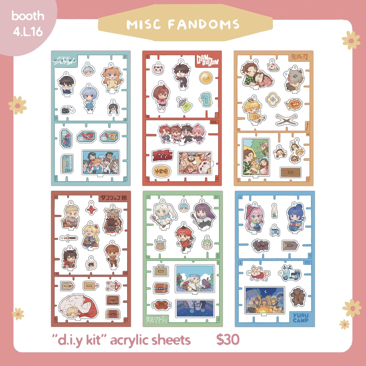 cheebpaku's tweet image. My #smashcon2025 catalogue! Its my first time boothing overseas so Im duper nervous &gt;&lt;
Find me and @dontevale1 at 4.L.16!