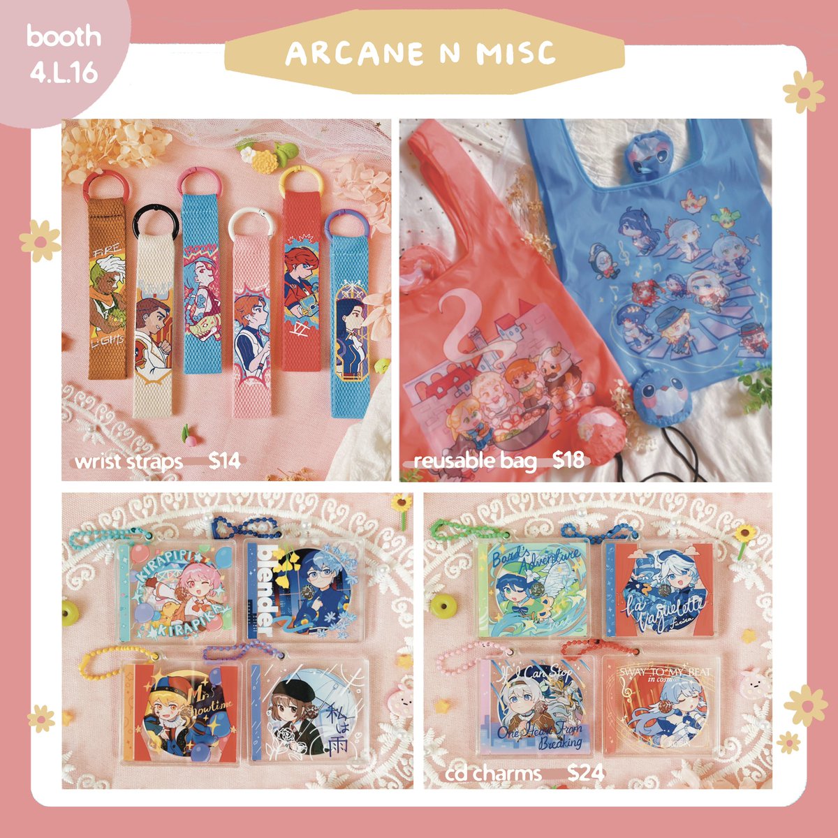 cheebpaku's tweet image. My #smashcon2025 catalogue! Its my first time boothing overseas so Im duper nervous &gt;&lt;
Find me and @dontevale1 at 4.L.16!