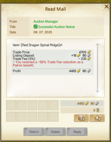 surfen_ArcheAge's tweet photo. 売れた https://t.co/llTrJPUjvv