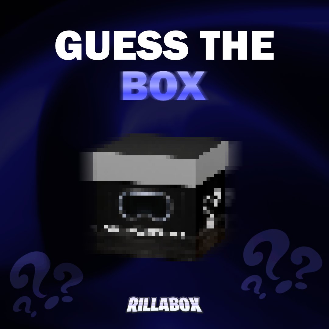 GUESS THE BOX!👁️

Drop your guesses below, get it right for a chance to win $5 credit👇