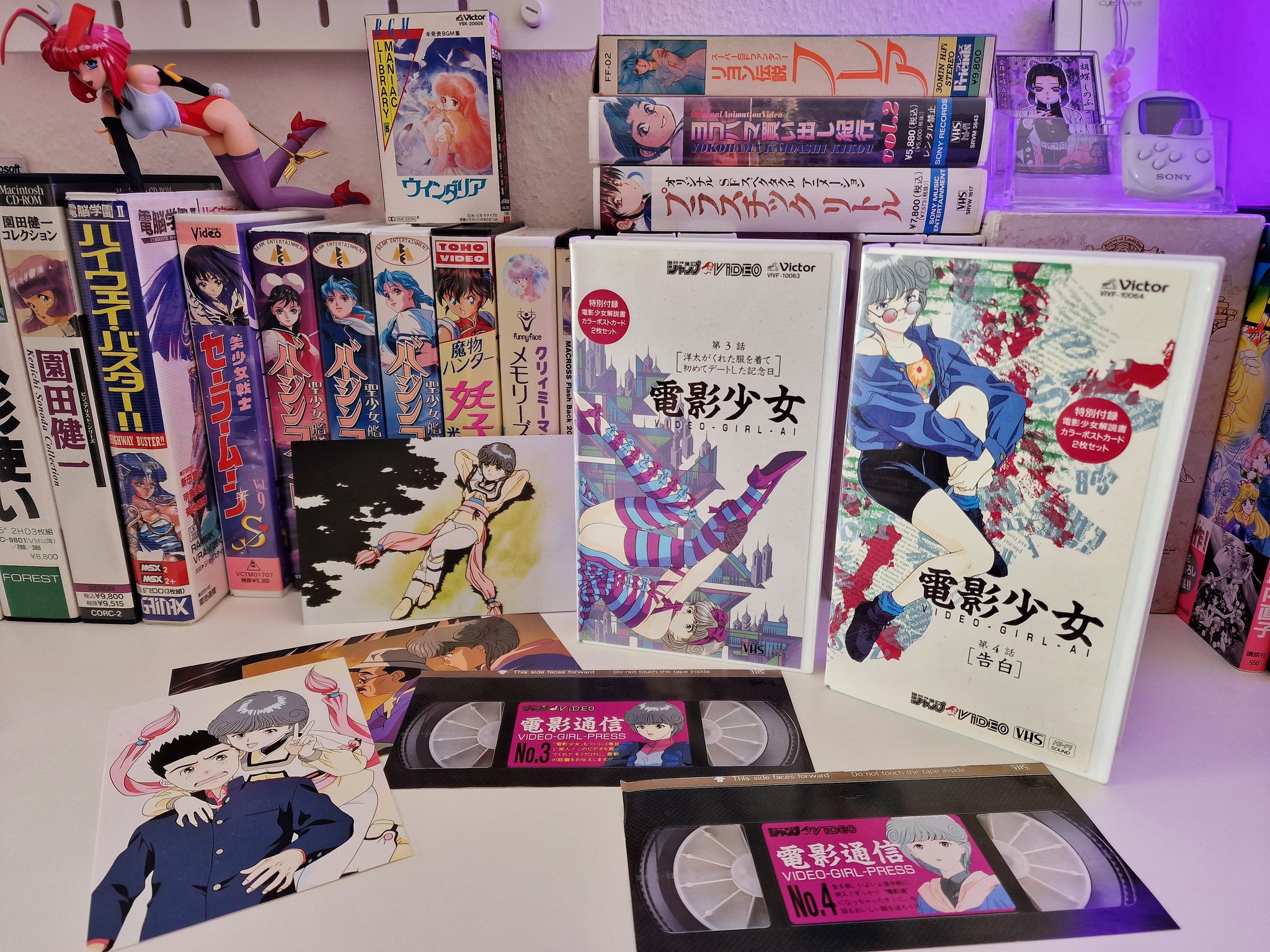 電影少女LD VIDEO GIRL 希少品 週刊ジャンプ 林原めぐみ 酒井法子