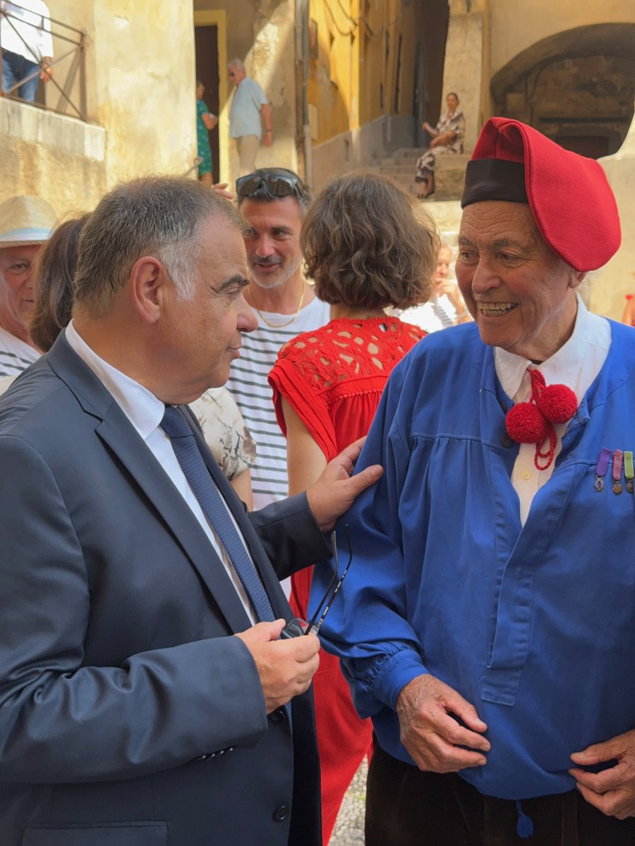Pierre-Paul Léonelli (@ppleonelli) on Twitter photo À Menton pour représenter <a href="/RenaudMuselier/">Renaud Muselier</a> lors de la fête de la Saint-Pierre, patron des pêcheurs
Bénédiction en mer, procession, buffet aux saveurs mentonnaises…
Des traditions préservées qui font battre le cœur de notre territoire
👏 Bravo aux associations pour leur À Menton pour représenter <a href="/RenaudMuselier/">Renaud Muselier</a> lors de la fête de la Saint-Pierre, patron des pêcheurs
Bénédiction en mer, procession, buffet aux saveurs mentonnaises…
Des traditions préservées qui font battre le cœur de notre territoire
👏 Bravo aux associations pour leur