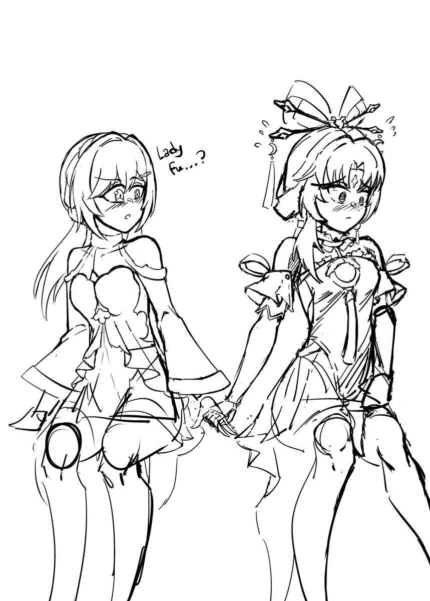 AsymmetricalK's tweet image. working on a fuqing drawing~