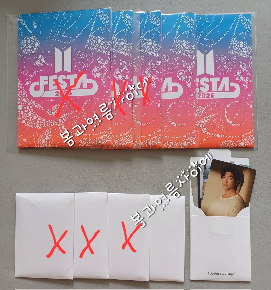BTS FESTA 2025 MERCH 
Capsule ablum Vol.1 pob

sealed
photocard+postcard
방탄소년단 페스타 캡슐 앨범 특전 세트
포토카드 엽서 일괄
full set 7.0 (2)
🚛 배송 0.4 

남준 석진 윤기 호석 지민 태형 정국 진 슈가 제이홉 알엠 뷔 RM JIN SUGA J-HOPE JIMIN V JK OT7 양도 SELL WTS POCA PC