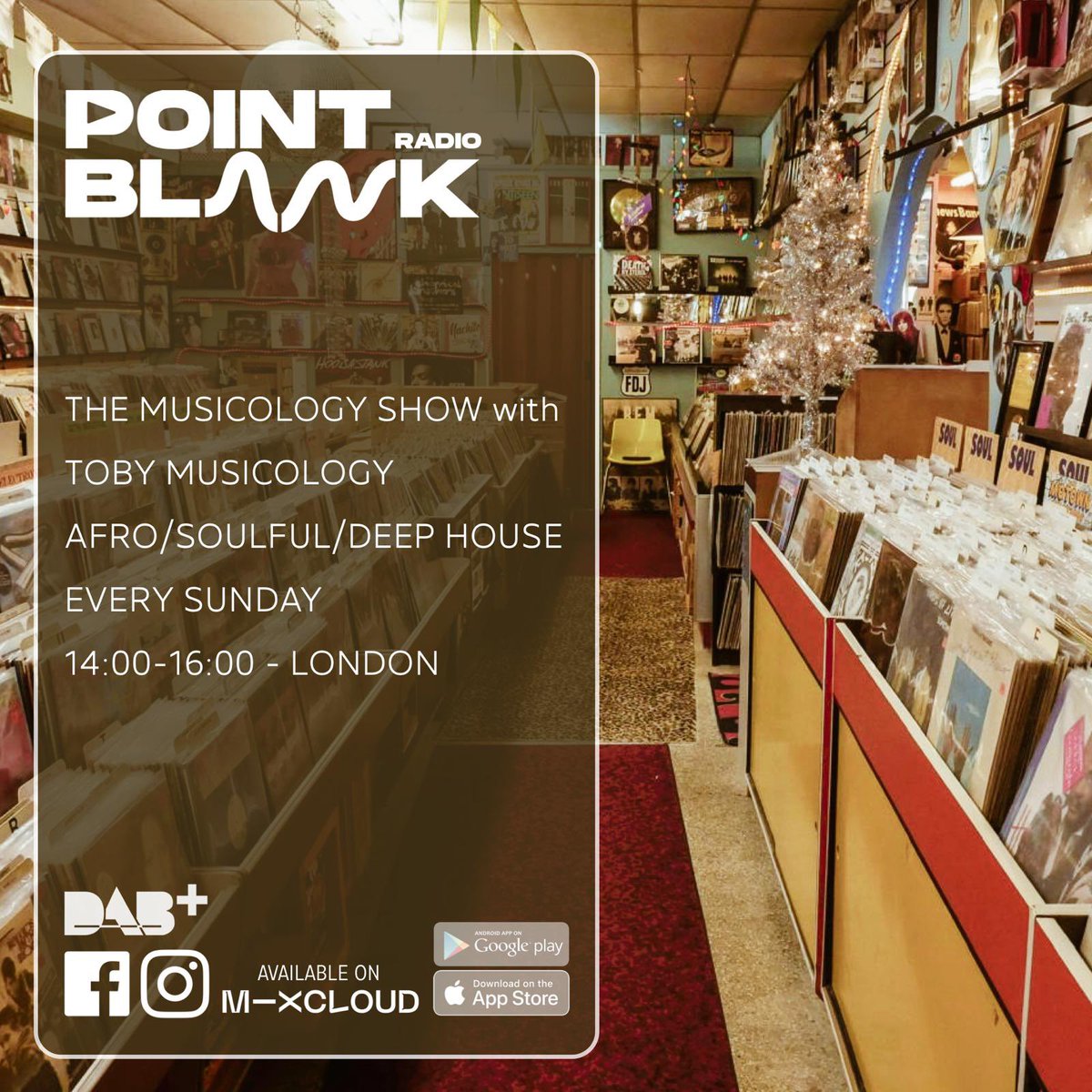 LIVE! In The House Today 1400-1600
Fresh Upfront Selection/
Classic Corner
pointblankradio.com
“Alexa,Play PointBlank Radio “
DAB+ London
Whattsapp:07743049123
#afrohouse #soulfulhouse #deephouse #RadioShow #dabradio #pointblankradio
