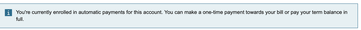 Chris_78704's tweet photo. How can I pay my auto insurance in full rather than having to pay installment fees? @Nationwide website says I can schedule a one time payment but refuses to let me pay the full amount. Phone call wasn't helpful either. https://t.co/sYMIaxLITp