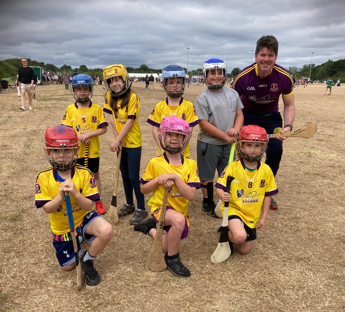 👏Well Done to our U8 Hurlers who played superbly today at the <a href="/ABCGAAmes/">ABC - All Britain Competition</a> &amp; our Coach Padraig!

The future is bright, the future is purple &amp; gold! 📷

<a href="/LondainGAA/">London GAA</a> <a href="/radioleary/">Dermot O'Leary</a> <a href="/frmurphysyouth/">Father Murphy's Youth Hurling Club</a>
