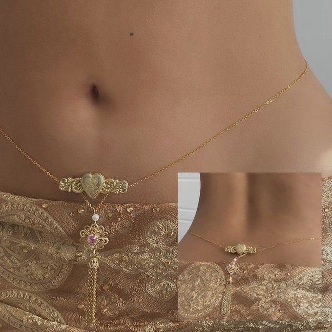 pinkglitterie's tweet photo. Waist chain https://t.co/ETjHjQtE5g
