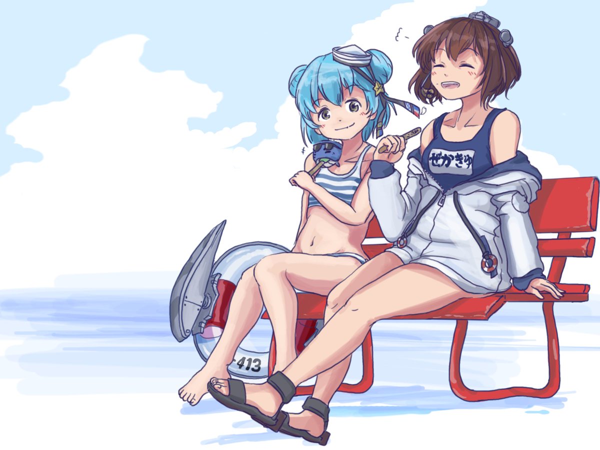「#ビキニの日 漁ったら全然なかった」|すらくすのイラスト