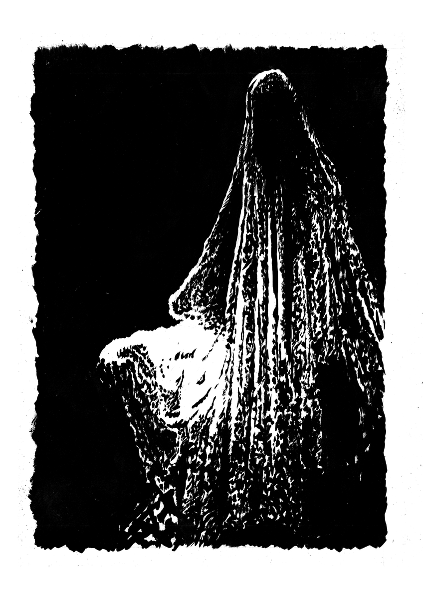 Encounter XXIV. Ink on paper. 24x33 cm.