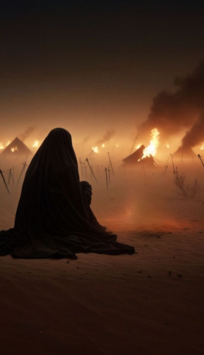 انا للہ وانا انا الیہ راجعون 

امتحان حسین ع تمام شد 💔 
امتحان زینب ع شروع است 🥹 

#شام_غریباں  🥹
#عاشوراء