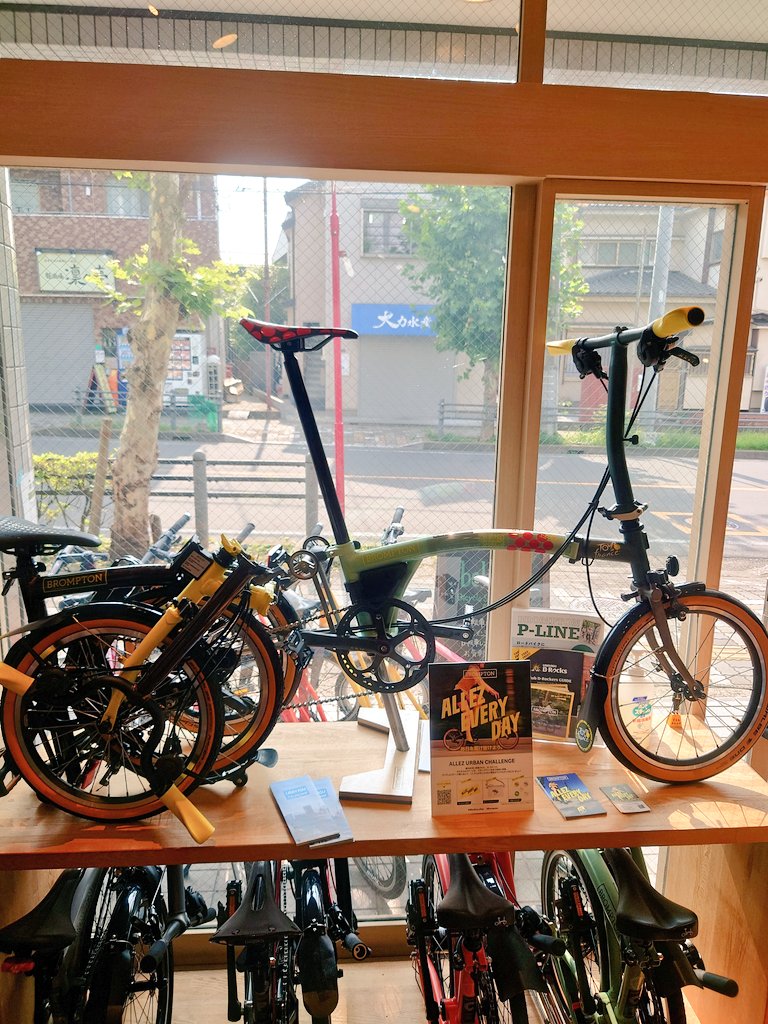 bruno_ventura2's tweet image. 街の自転車屋さん「believe」へ
ツール・ド・フランス限定モデルが展示
カッコいいっすよ！