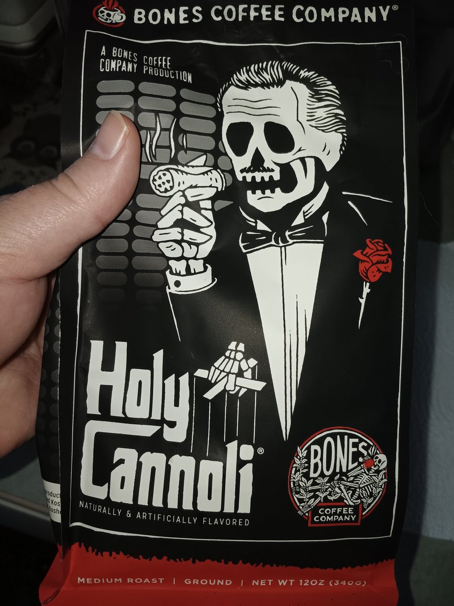 FlawdKeef's tweet photo. #BonesCoffeeCompany #HolyCannoli #Lix #Publix #Florida #Flawd #FL good stuff first time trying.. wanna try the iced canned, too can't find it yet ! https://t.co/wPKevVUitT