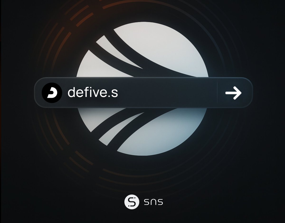 sns.s (@sonicsns) on Twitter photo 🔐 <a href="/0xDeFive/">DeFive on Sonic</a> has officially joined the .s universe on Sonic. Both defive.s and five.s are locked in by the team!
Short, strong, and here to stay. Powering DeFive launchpad, DEX, and #veFIVE ecosystem.
What name gets secured next? 👀
$S $SNS $FIVE 🔐 <a href="/0xDeFive/">DeFive on Sonic</a> has officially joined the .s universe on Sonic. Both defive.s and five.s are locked in by the team!
Short, strong, and here to stay. Powering DeFive launchpad, DEX, and #veFIVE ecosystem.
What name gets secured next? 👀
$S $SNS $FIVE