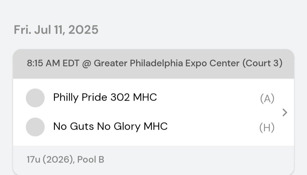 "Attention College Coaches 🚨 Here's my MADE HOOPS LIVE schedule for Wednesday, Thursday, and Friday at the Philly Convention Center! Catch me in action with Philly Pride 302 🔥 #MadeHoops #PhillyPride302 #CollegeProspect" <a href="/LenapeHoops/">Lenape Basketball</a> <a href="/CoachWolf_LHS/">Coach Wolf</a> <a href="/MrGurcsik/">Frank Gurcsik</a> <a href="/EliteHSscouting/">ELITE High School Scouting</a>