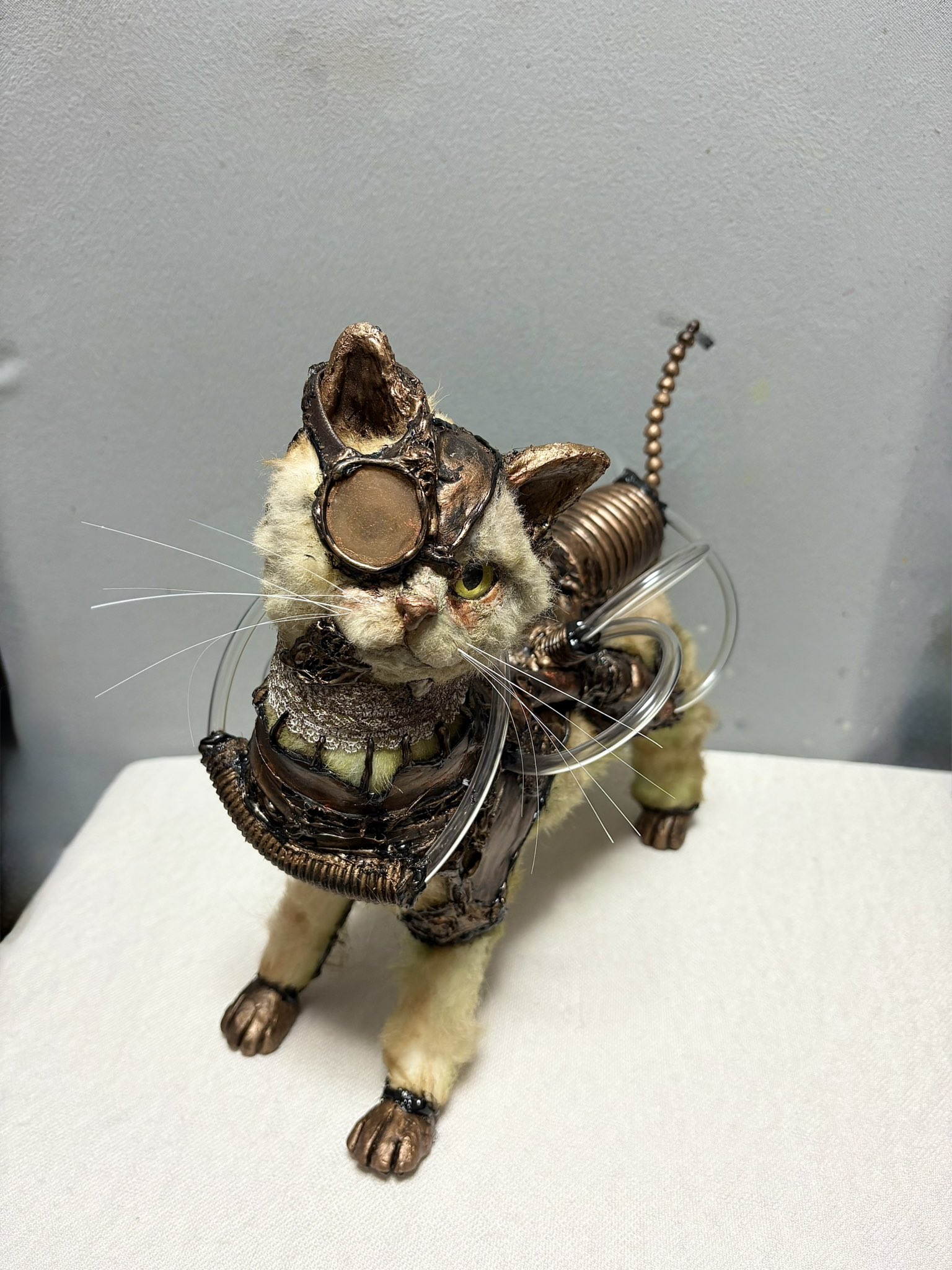 スチームパンクハンドメイド 手作り腕時計 ハンドメイド KS(ケーエス) JHA・篠原康治