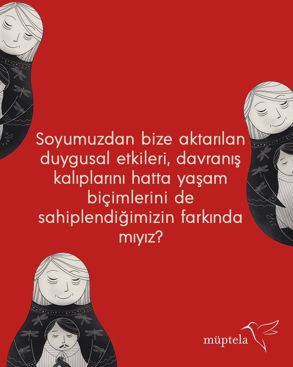 🧬 “Ailemiz bize sadece göz rengimizi mi miras bıraktı?”

Meltem Reyhan’dan, kalıplarımızı ve tepkilerimizi şekillendiren görünmeyen bağlara dair etkileyici bir çalışma: Aile Modelleri.

#AileModelleri #MüptelaYayınları