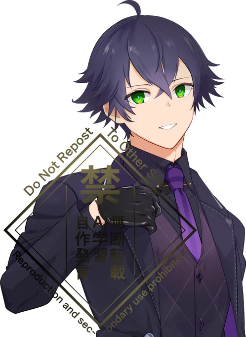 水心子くん描けた～～～!!!7月イベのポスターにするよ!!