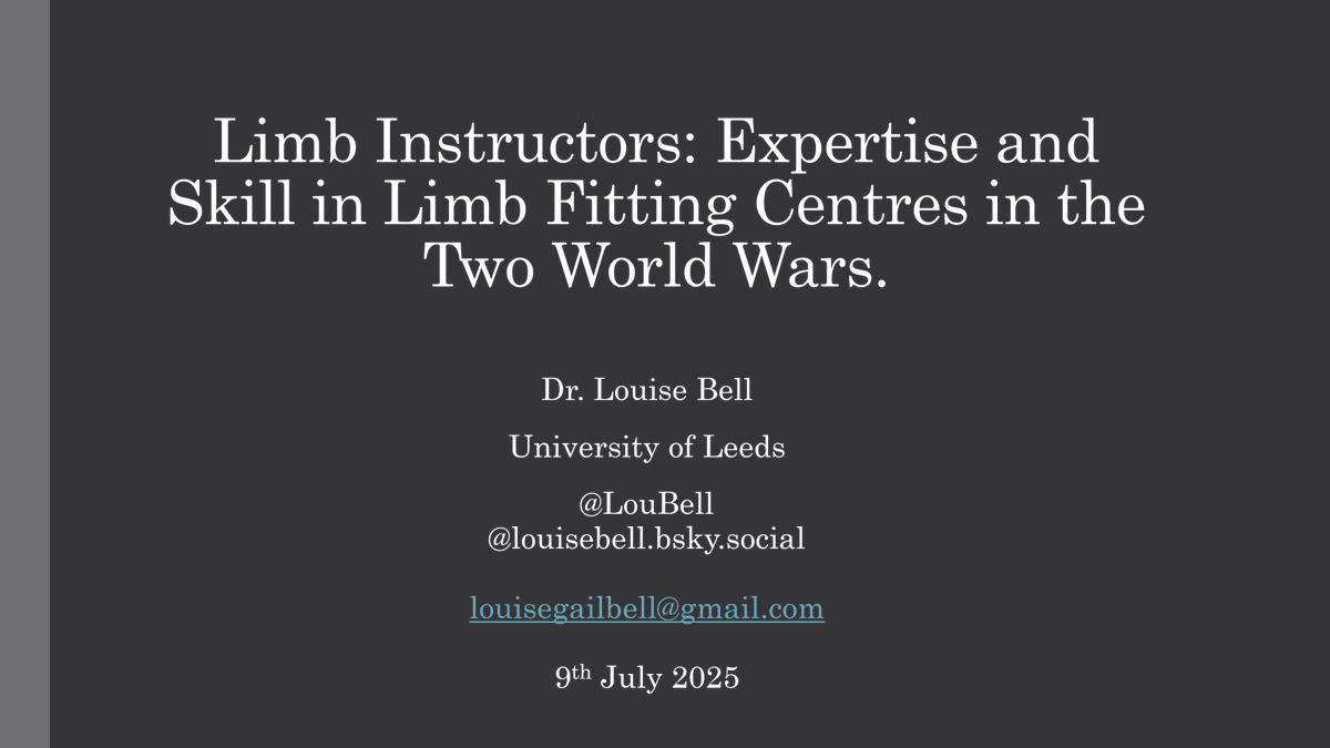 I hope that's my paper all sorted now for this coming week's <a href="/socialhistsoc/">SocialHistorySociety</a> conference... 😅 #SHSConf2025 #DisHist