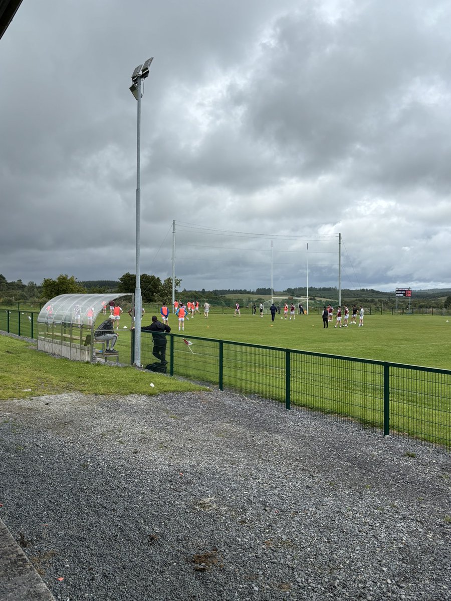 Almost ready to throw in at Shamrock Gaels Park - Div 1 against <a href="/CoolMbreenaGAA/">Coolaney/Mullinabreena GAA</a>