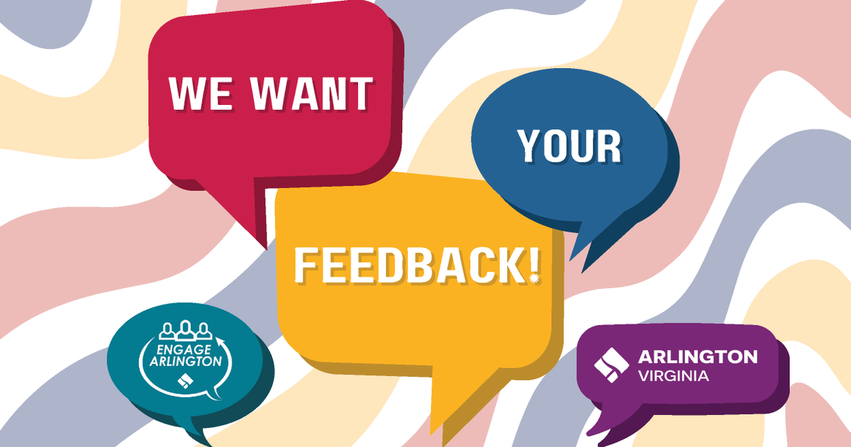 Check out Arlington County's community engagement hub! There are links to current opportunities to provide input, information on how to get more involved in the community, and resources that guide engagement work across the County. arlingtonva.us/Government/Top… #EngageArlington