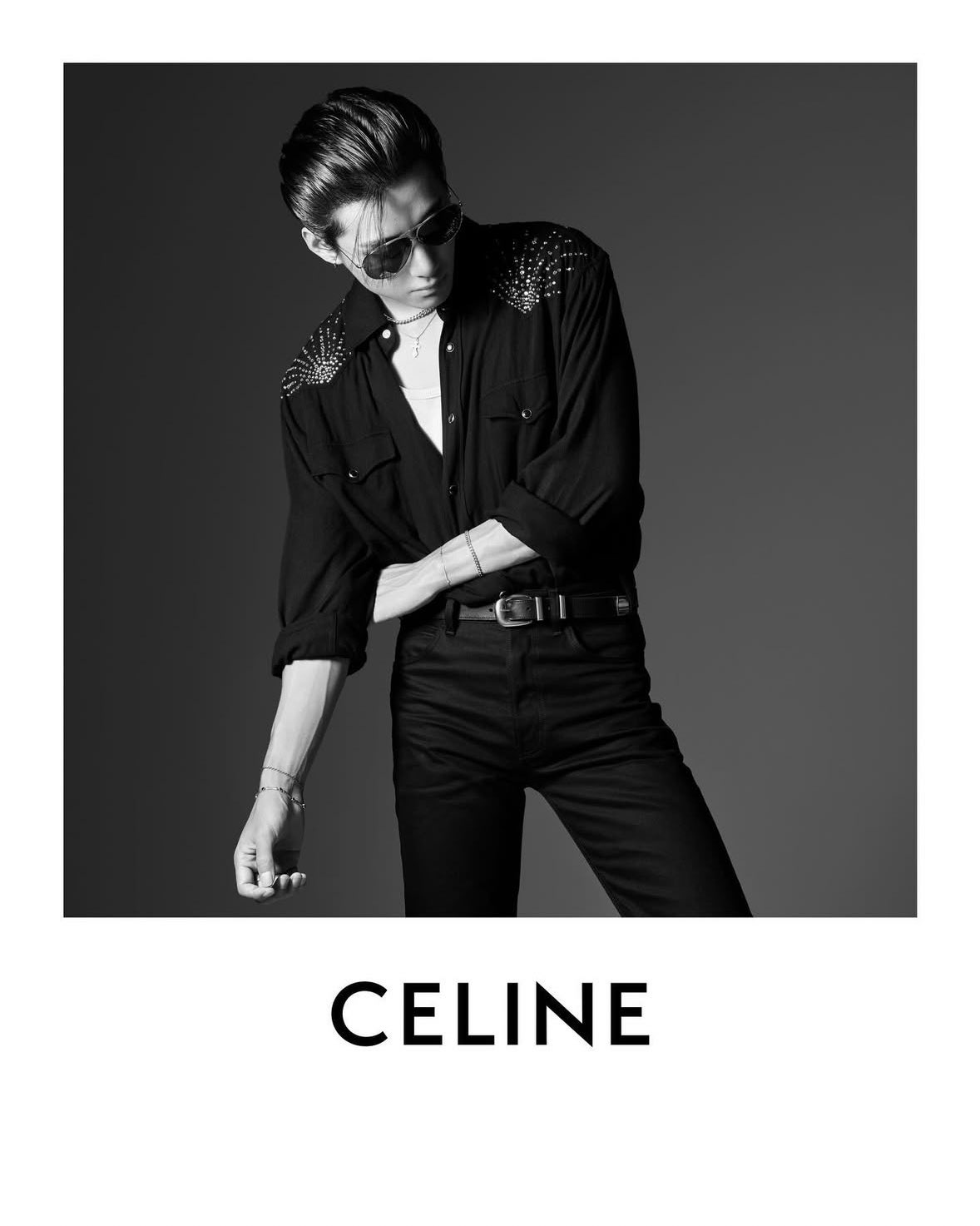 sơ mi thương hiệu từ Céline