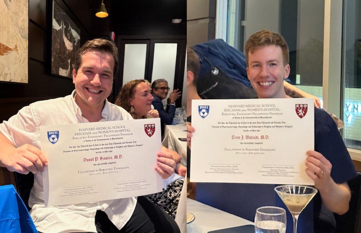 SighPichamol's tweet image. Felt like yesterday when @danielszvarca @TrentWalradt would sneak into our bariatric room as 1st year fellows. Big congrats on graduating #bariatricendo fellowship!
Room 6 won’t be the same w/o your playlists and A+ vibes. So glad you’re staying for our #advancedendo fellowship