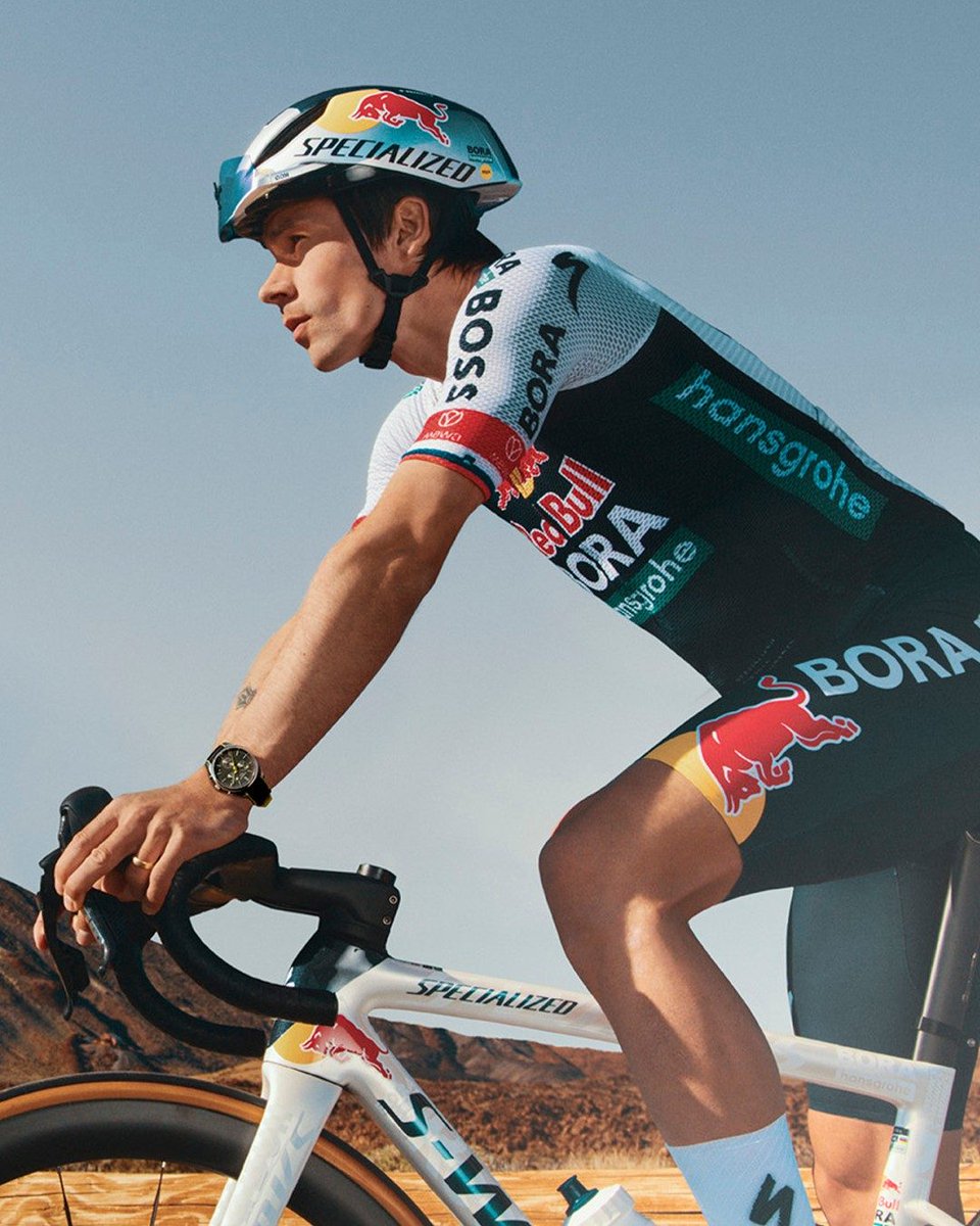 TISSOT's tweet photo. Nothing can stop you when you’ve got wheels and a Tissot PR100 Tour de France on your wrist. https://t.co/mWE40dgffd