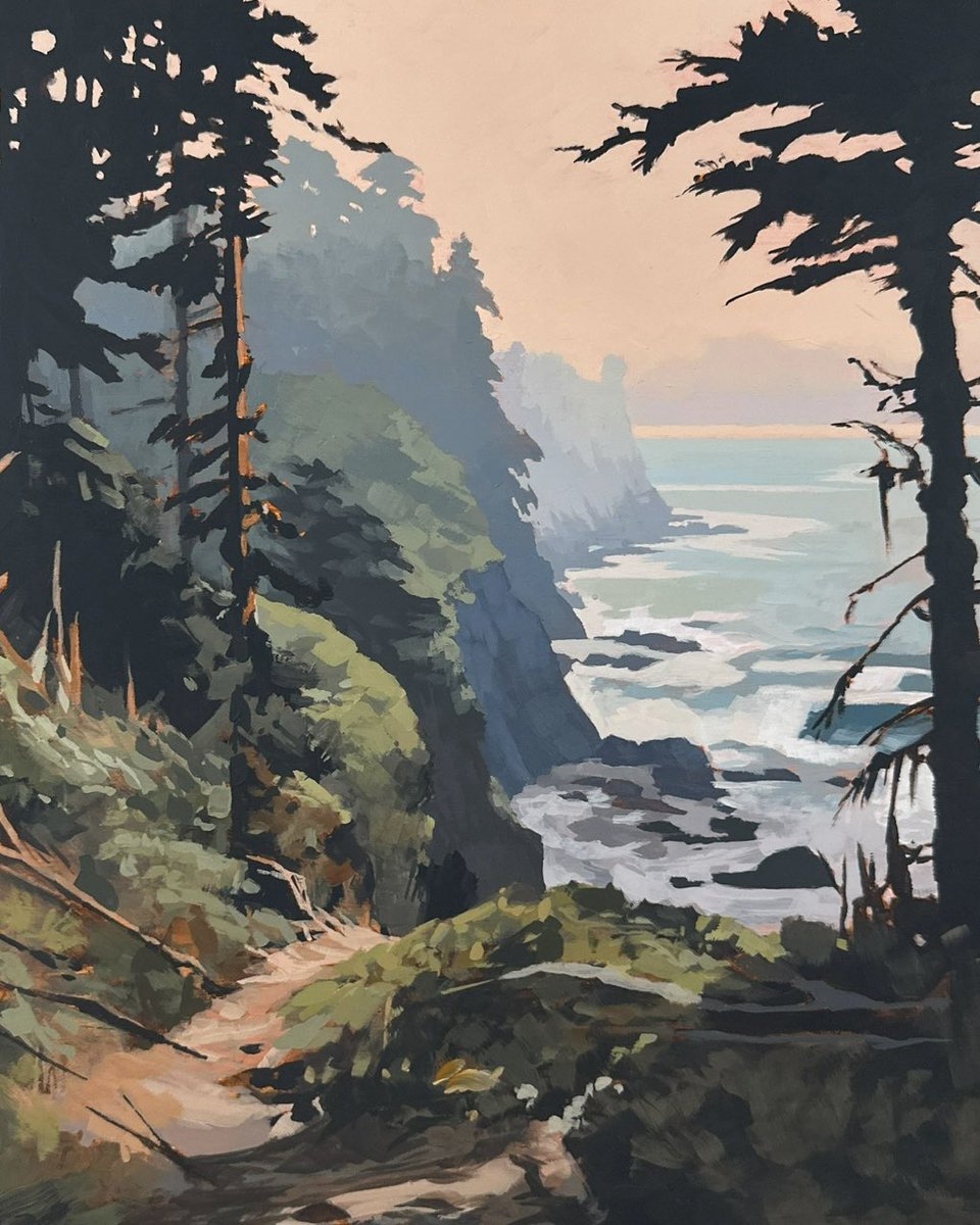 JimMusilPainter's tweet photo. My painting LOST COAST https://t.co/BfIzFQ2hmK