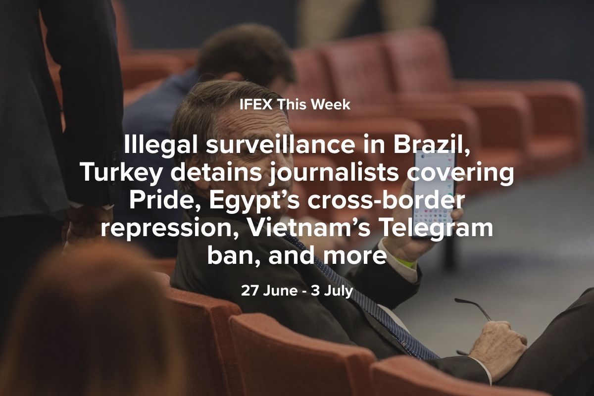 This week in #FreeExpression:

🔹 UN exposes Egypt’s cross-border harassment of journalist Basma Mostafa
🔹 Telegram ban in Vietnam raises censorship alarms
🔹 Burundian court ruling exposes illegality of Sandra Muhoza’s detention

📬 Read more: preview.mailerlite.com/p5t4s1t8a6